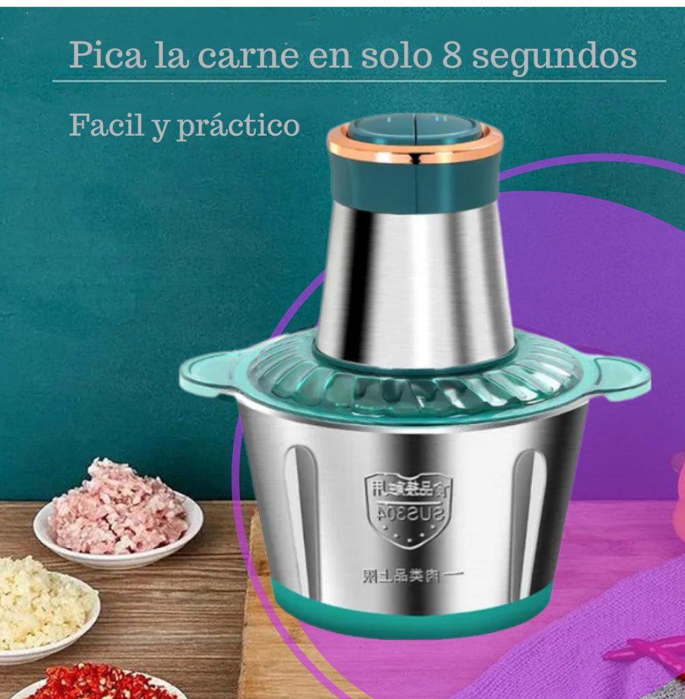 PICATODO ELECTRICO DE 2 LTS + COLGADOR ADHESIVO DE 6 GANCHOS