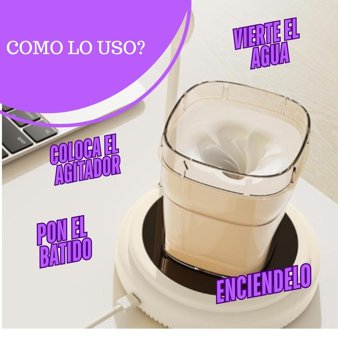 Base de taza para mezclar , batidos, biberones, cafes