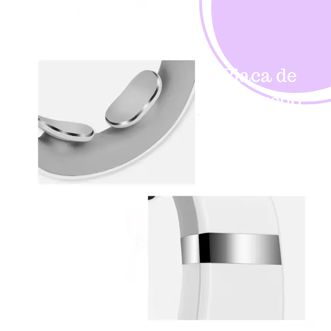 Masajeador de columna cervical con carga inteligente, masaje de hombros y cuello,