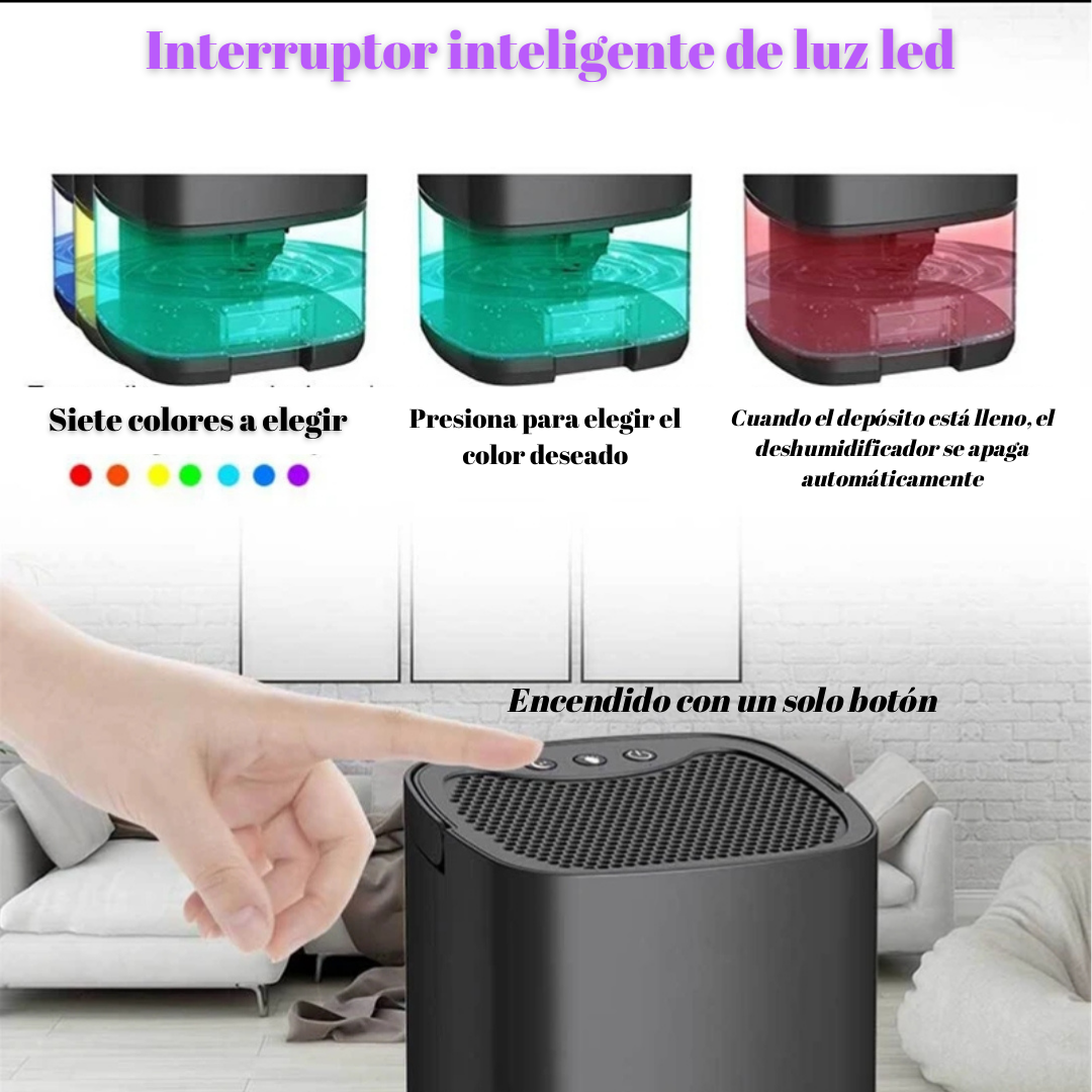 Deshumedecedor portátil inteligente