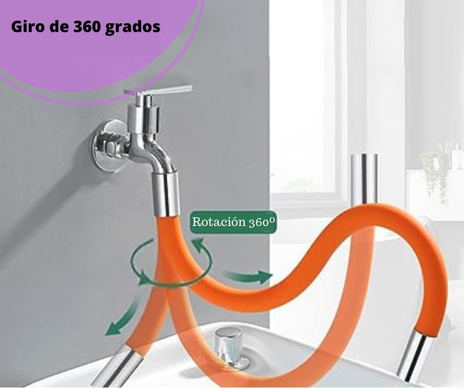 EXTENSIÓN DE CAÑERIA FLEXIBLE