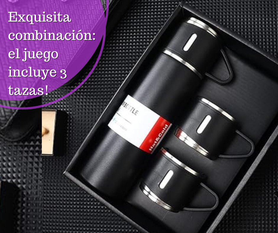 TERMO CON 3 TAZAS |