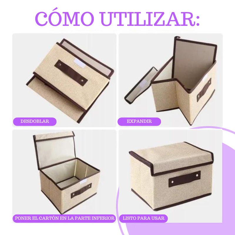 CAJA ORGANIZADORA PLEGABLE